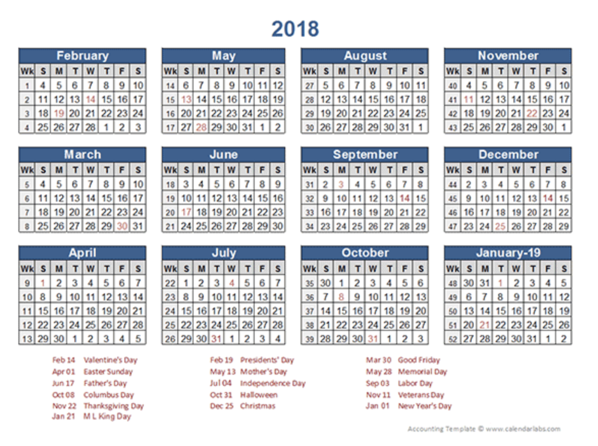 Computing Calendar And Ems