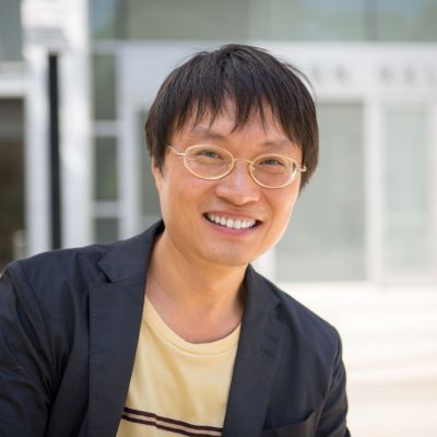 A head shot of Professor Lei Liang, a Chinese-American University of California, San Diego composition professor from the Department of Music.